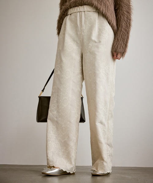 セール】ウィンターイージー刺繍パンツ（その他パンツ）｜ROPE' PICNIC