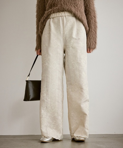 セール】ウィンターイージー刺繍パンツ（その他パンツ）｜ROPE' PICNIC