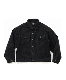 JOURNAL STANDARD（ジャーナルスタンダード）の「Earl Skateboards / アール スケートボーズ BLACK 13OZ DENIM JKT（デニムジャケット・メンズ）」
