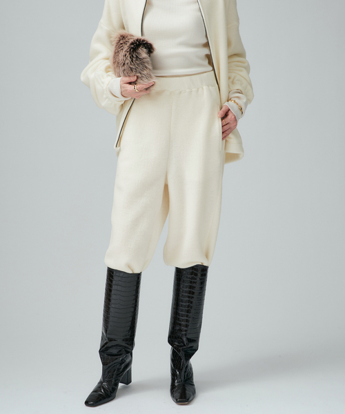 Wool fleece パンツ