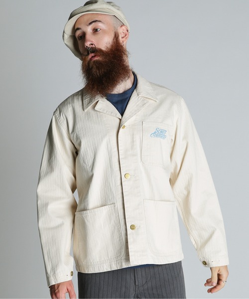 Schott/ショット/HERRINGBONE COVERALL/ヘリンボーン カバーオール