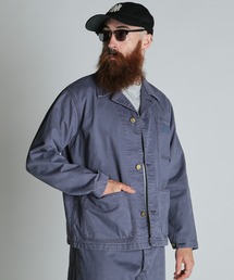 schott（ショット）の「Schott/ショット/HERRINGBONE COVERALL/ヘリンボーン カバーオール（カバーオール）」