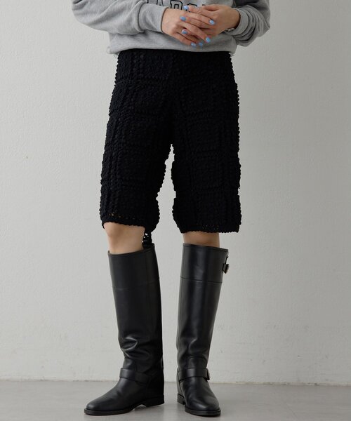 ハンドクロシェハーフパンツ（その他パンツ）｜Whim Gazette（ウィム