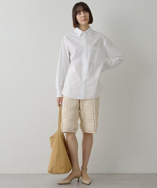 ハンドクロシェハーフパンツ（その他パンツ）｜Whim Gazette（ウィム