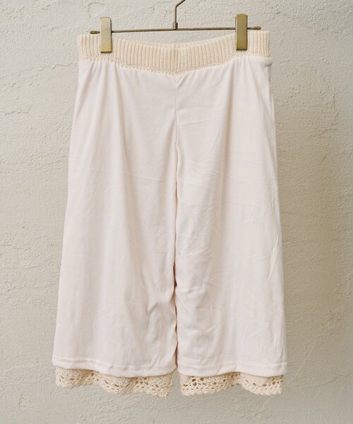ハンドクロシェハーフパンツ（その他パンツ）｜Whim Gazette（ウィム