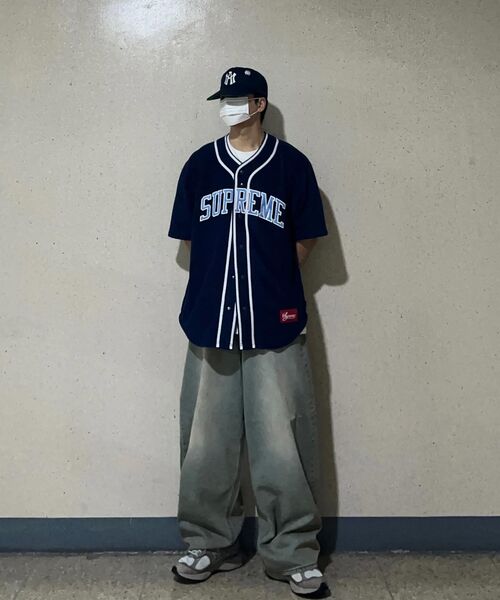 REFLYPERKY(リフライパーキー)の「LA8615 アメイズフローワイドデニム(SAND BLUE)(デニムパンツ・メンズ・その他・SMALL/X-SMALL/L(32)/M(30)/XL(34))」の7枚目の写真