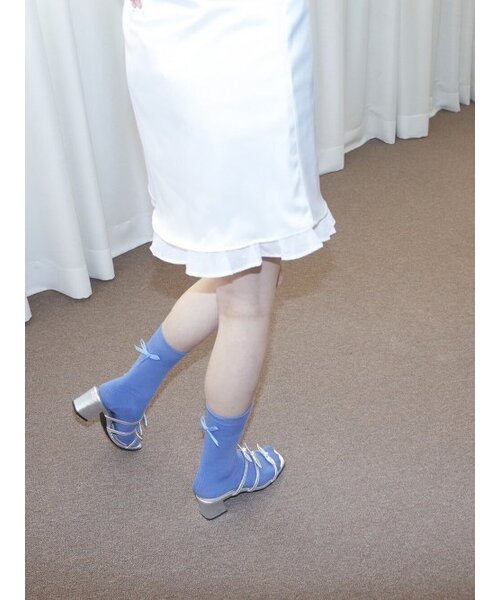 LEVASE（ルバズ）の「e.g) alice sandal-silver 5cm（サンダル・レディース・その他・38/39/35/36/37/36.5/37.5/35.5/38.5）」の3枚目の写真