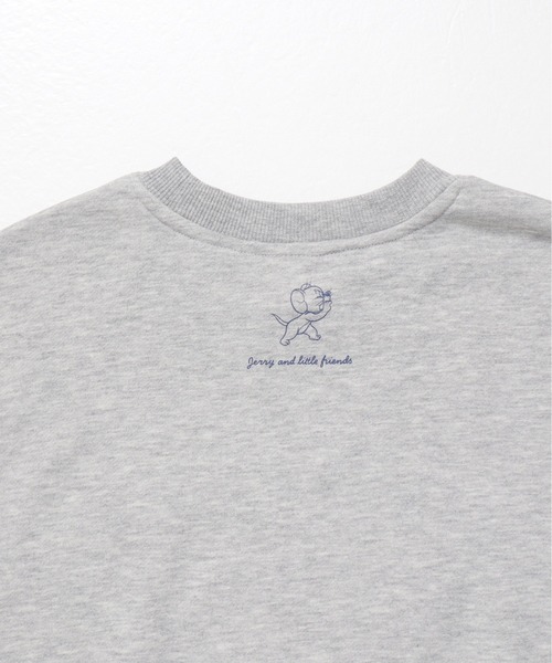 Tom&Jerry(トムアンドジェリー)の「【TOM&JERRY/トムとジェリー】裏毛サガラ刺繍クルーネックトレーナー(WIDE)(スウェット・レディース・クリーム/オレンジ/グリーン/杢グレー・LARGE/MEDIUM)」の22枚目の写真