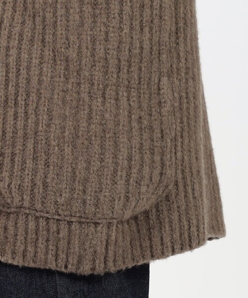 TOMORROWLAND (トゥモローランド)の「TOMORROWLAND Tricot ウールダブルフェイス カーディガンコート(ニット/セーター・メンズ・ネイビー/キャメル・S/M)」の10枚目の写真