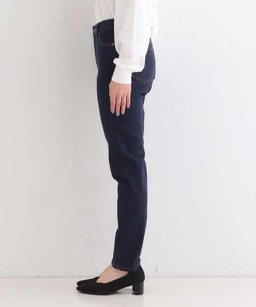 SHOO・LA・RUE（シューラルー）の「【SHOO・LA・RUE DENIM】揃えておきたい ストレッチデニムスキニーパンツ（デニムパンツ・レディース・ネイビー/ブルー・01/02/03/04/10）」の12枚目の写真