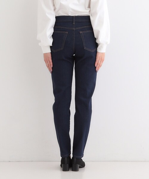 SHOO・LA・RUE（シューラルー）の「【SHOO・LA・RUE DENIM】揃えておきたい ストレッチデニムスキニーパンツ（デニムパンツ・レディース・ネイビー/ブルー・01/02/03/04/10）」の13枚目の写真
