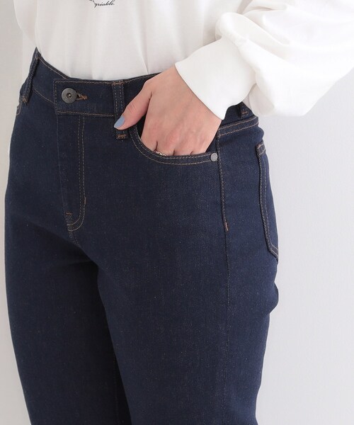 SHOO・LA・RUE（シューラルー）の「【SHOO・LA・RUE DENIM】揃えておきたい ストレッチデニムスキニーパンツ（デニムパンツ・レディース・ネイビー/ブルー・01/02/03/04/10）」の15枚目の写真