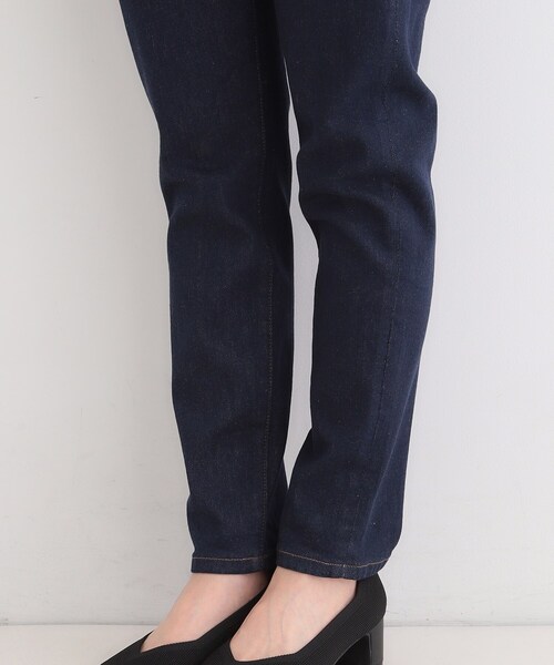 SHOO・LA・RUE（シューラルー）の「【SHOO・LA・RUE DENIM】揃えておきたい ストレッチデニムスキニーパンツ（デニムパンツ・レディース・ネイビー/ブルー・01/02/03/04/10）」の17枚目の写真