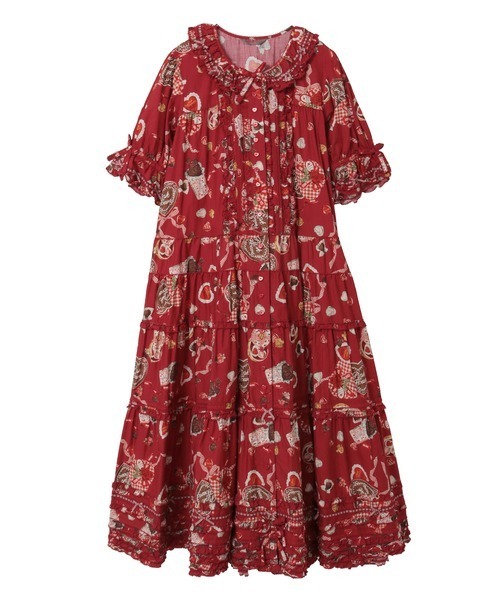 スウィートメモリーズプリントワンピース（ワンピース）｜PINK HOUSE