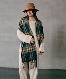 LEPSIM | インドチェックストール　581687(ストール/ショール)