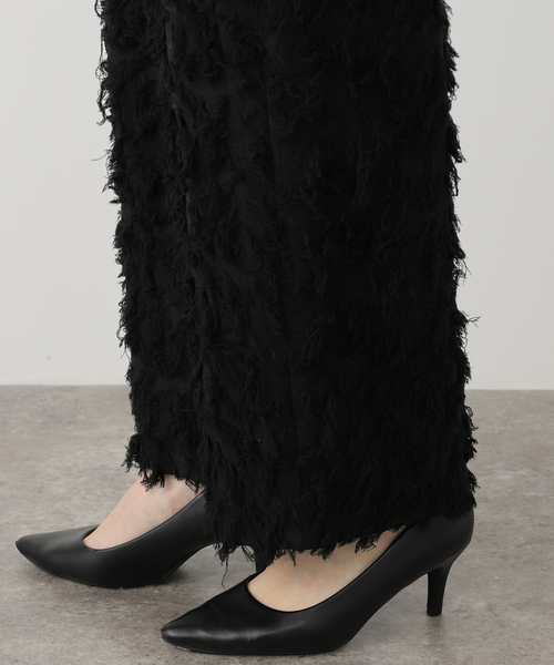 IENA（イエナ）の「カットジャガードパンツ（その他パンツ・レディース・ブラック・36/38）」の14枚目の写真