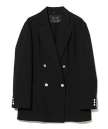 EFFE BEAMS | ROOM NO.8 BLACK / シアー 4ボタン ジャケット(テーラードジャケット)