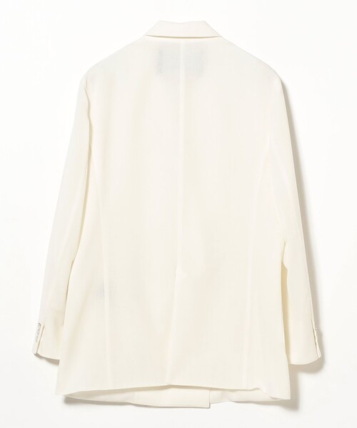 EFFE BEAMS（エッフェビームス）の「ROOM NO.8 BLACK / シアー 4ボタン ジャケット（テーラードジャケット・レディース・ブラック・1/2）」の8枚目の写真