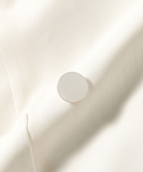 EFFE BEAMS（エッフェビームス）の「ROOM NO.8 BLACK / シアー 4ボタン ジャケット（テーラードジャケット・レディース・ブラック・1/2）」の7枚目の写真