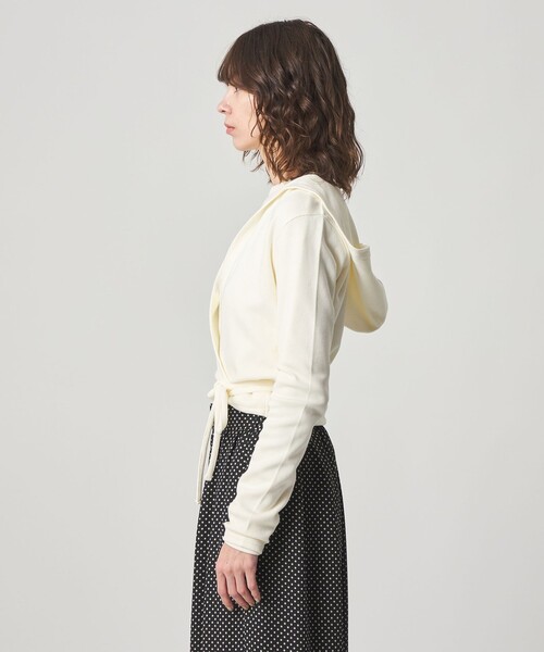 Steven Alan（スティーブンアラン）の「＜Steven Alan＞カシュクール フード カーディガン（カーディガン/ボレロ・レディース・モカ/オフホワイト・FREE）」の9枚目の写真