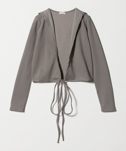 Steven Alan（スティーブンアラン）の「＜Steven Alan＞カシュクール フード カーディガン（カーディガン/ボレロ・レディース・モカ/オフホワイト・FREE）」の11枚目の写真