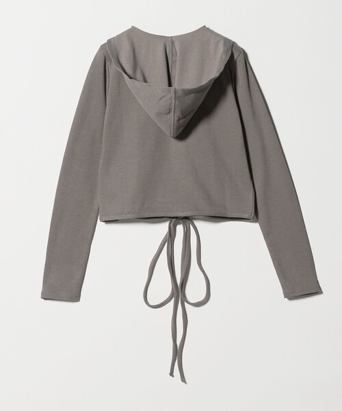 Steven Alan（スティーブンアラン）の「＜Steven Alan＞カシュクール フード カーディガン（カーディガン/ボレロ・レディース・モカ/オフホワイト・FREE）」の12枚目の写真