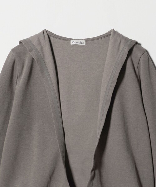 Steven Alan（スティーブンアラン）の「＜Steven Alan＞カシュクール フード カーディガン（カーディガン/ボレロ・レディース・モカ/オフホワイト・FREE）」の13枚目の写真