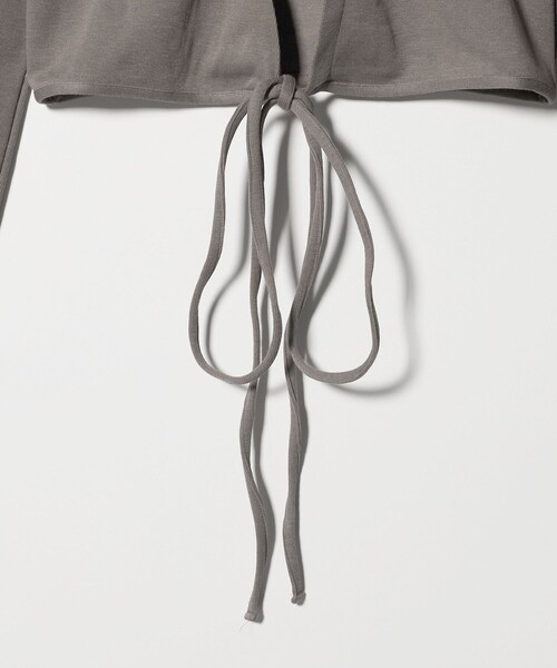 Steven Alan（スティーブンアラン）の「＜Steven Alan＞カシュクール フード カーディガン（カーディガン/ボレロ・レディース・モカ/オフホワイト・FREE）」の15枚目の写真