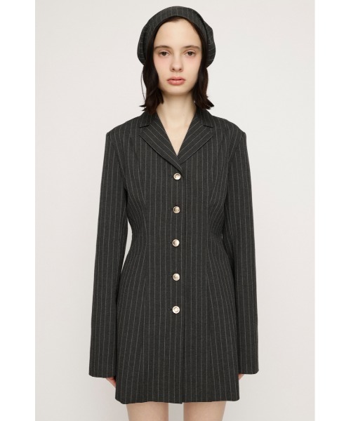 SLY(スライ)の「TAILORED S/OP テーラード ショートワンピース 春服(ワンピース・レディース・グレー系その他2/ライトベージュ・2/1)」の6枚目の写真