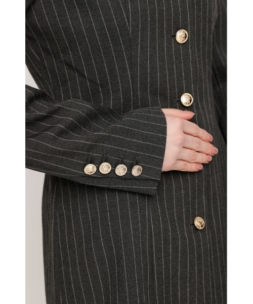 SLY(スライ)の「TAILORED S/OP テーラード ショートワンピース 春服(ワンピース・レディース・グレー系その他2/ライトベージュ・2/1)」の10枚目の写真