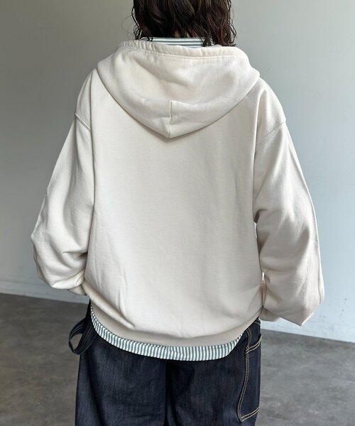 CPCM(シーピーシーエム)の「YALEジップパーカー(パーカー・メンズ・ネイビー/グレー/アイボリー/ブラック・MEDIUM/LARGE)」の7枚目の写真