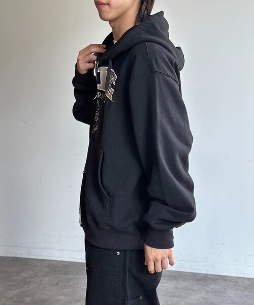 CPCM(シーピーシーエム)の「YALEジップパーカー(パーカー・メンズ・ネイビー/グレー/アイボリー/ブラック・MEDIUM/LARGE)」の12枚目の写真