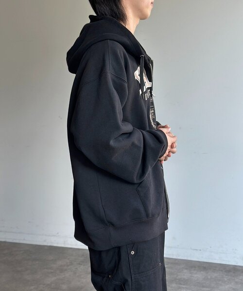 CPCM(シーピーシーエム)の「YALEジップパーカー(パーカー・メンズ・ネイビー/グレー/アイボリー/ブラック・MEDIUM/LARGE)」の14枚目の写真