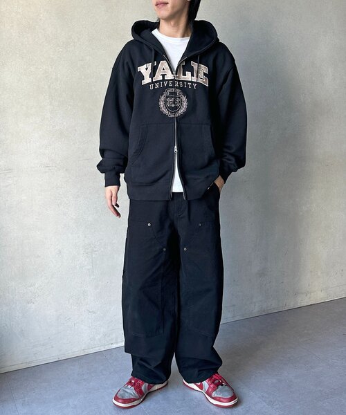 CPCM(シーピーシーエム)の「YALEジップパーカー(パーカー・メンズ・ネイビー/グレー/アイボリー/ブラック・MEDIUM/LARGE)」の15枚目の写真