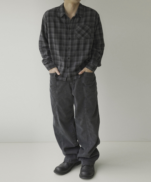 SIIIIDO（シド）の「CORLEONE VGD SOFT BOLD CHECK SHIRT #1（シャツ/ブラウス・メンズ・その他・3/2/1/4）」の3枚目の写真