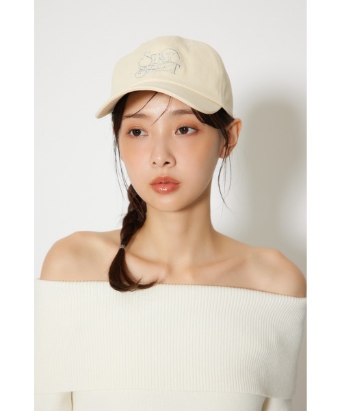 rienda（リエンダ）の「ニュアンスロゴキャップ 春服（キャップ・レディース・ピンク/イエロー/ブラウン・FREE）」の10枚目の写真