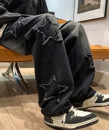 Ressaca | ルーズシルエットスターモチーフデニムパンツ(デニムパンツ)