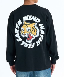 ELEMENT（エレメント）の「ELEMENT/エレメント DOVE TIGER LS ロンT BG021050（Tシャツ/カットソー）」