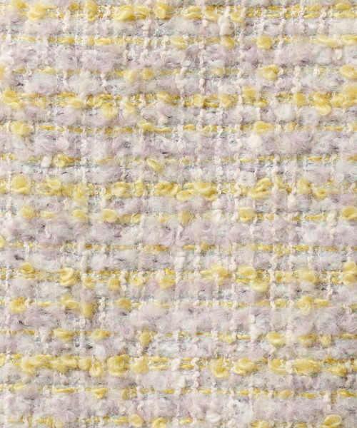 DESIGNWORKS（デザインワークス）の「Aラインツイードスカート　イエロー×ピンク（スカート・レディース・イエロー・36）」の5枚目の写真