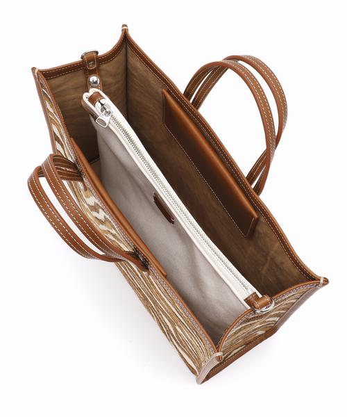 journal standard L'essage（ジャーナルスタンダードレサージュ）の「【A VACATION/ア ヴァケーション】 BREAD M ZEBRA/A ゼブラ柄バッグ（ショルダーバッグ・レディース・ベージュ・FREE）」の13枚目の写真