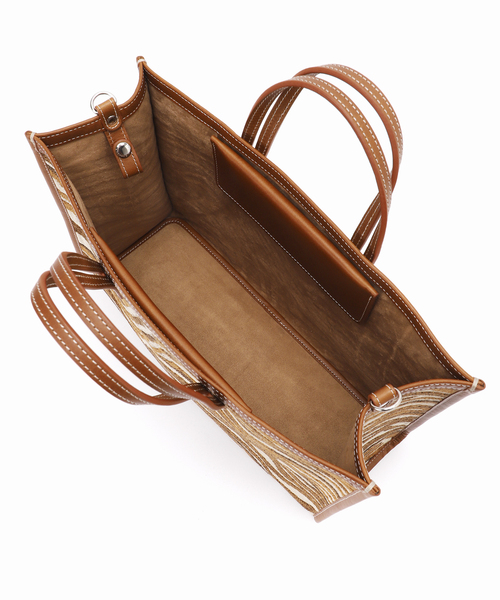 journal standard L'essage（ジャーナルスタンダードレサージュ）の「【A VACATION/ア ヴァケーション】 BREAD M ZEBRA/A ゼブラ柄バッグ（ショルダーバッグ・レディース・ベージュ・FREE）」の17枚目の写真