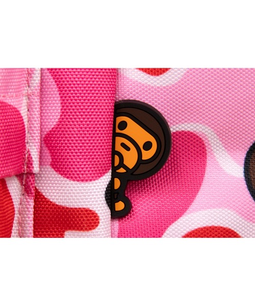 A BATHING APE（アベイシングエイプ）の「BABY MILO LARGE BACKPACK #1（バックパック/リュック・メンズ・アイボリー/ピンク/グリーン・FREE）」の12枚目の写真