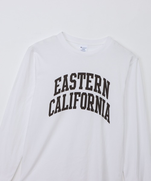 Champion(チャンピオン)の「【Champion/チャンピオン】メンズ ベーシック ロングスリーブTシャツ(Tシャツ/カットソー・メンズ・グリーン系その他3/ダークブルー/ホワイト×ネイビー/ブラック系その他/ホワイト×ブラック/グレー・MEDIUM/SMALL/X-LARGE/LARGE)」の19枚目の写真