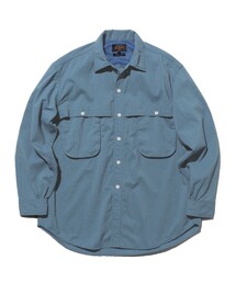 BEAMS PLUS(�r�[���X�v���X)��Adventure Shirt �W Seersucker Gingham(�V���c/�u���E�X)