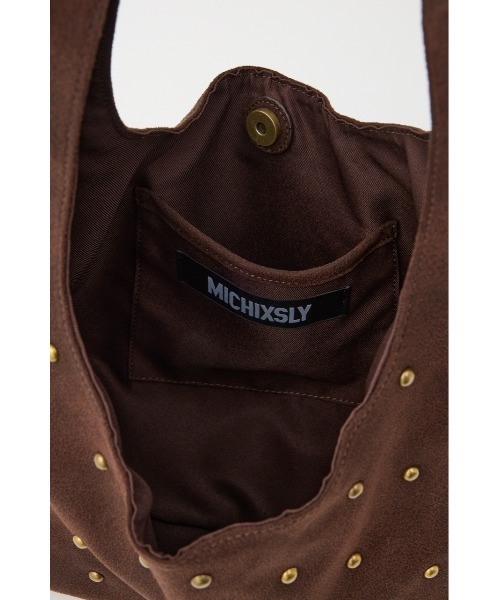 SLY(スライ)の「MICHIXSLY STUDS BAG ミチスライスタッズバッグ(ショルダーバッグ・レディース・ブラウン/ベージュ・FREE)」の9枚目の写真