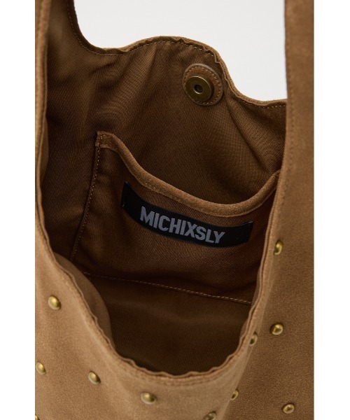 SLY(スライ)の「MICHIXSLY STUDS BAG ミチスライスタッズバッグ(ショルダーバッグ・レディース・ブラウン/ベージュ・FREE)」の19枚目の写真