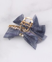 ITS'DEMO（イッツデモ）の「チェックリボンバンス（その他ヘアアクセサリー）」