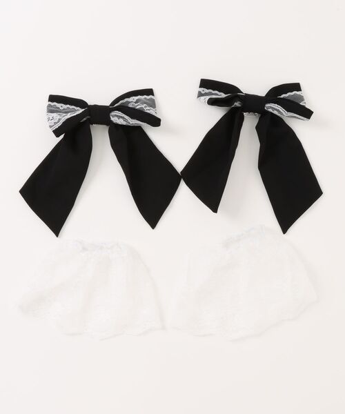 Another Branch olive des olive（アナザーブランチオリーブデオリーブ）の「【セットアップ】レースリボンテラージャケット（テーラードジャケット・レディース・ブラック/ストライプ/チェック・FREE）」の10枚目の写真