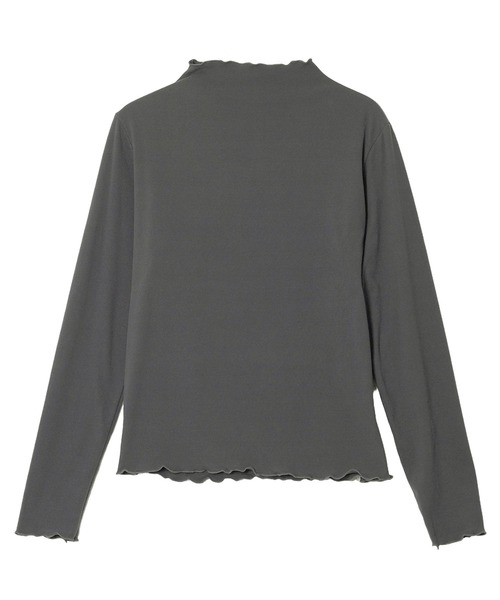 KOBE LETTUCE（コウベレタス）の「[ 裏起毛 ] M L あったかメルティメロウロンT（Tシャツ/カットソー・レディース・ブラック/ブラウン/オフホワイト/チャコール・L/M）」の16枚目の写真