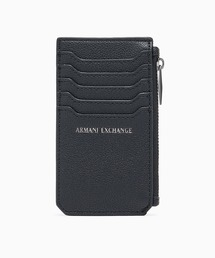ARMANI EXCHANGE（アルマーニエクスチェンジ）の「【A|X アルマーニ エクスチェンジ】AXロゴ コインポケット付きカードケース（カードケース）」